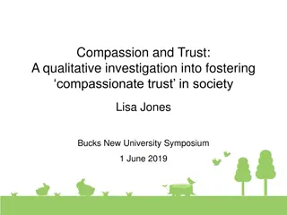 Cultivating Compassionate Trust in Society: A Qualitative Exploration