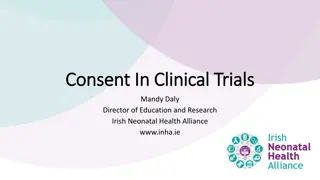 Informed Consent in Clinical Trials