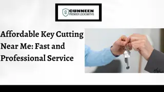 Affordable Key Cutting Near Me Fast and Professional Service