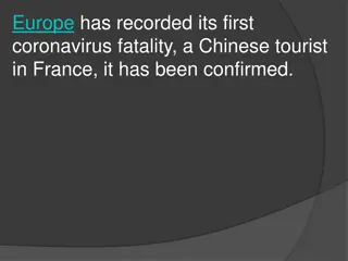 First Coronavirus Fatality in Europe Confirmed: Chinese Tourist in France