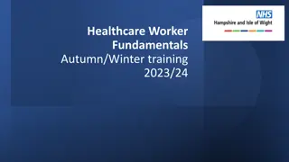 Healthcare Worker Fundamentals Autumn/Winter Training 2023/24