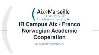 Franco-Norwegian Academic Cooperation Day at Aix Marseille University