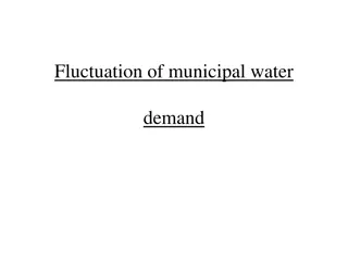 Municipal Water Demand Fluctuations