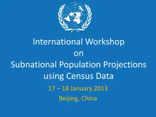 Subnational Population Projections Workshop Highlights