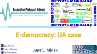 Advancing Democracy Through E-Democracy Initiatives in Ukraine