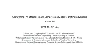 Efficient Image Compression Model to Defend Adversarial Examples