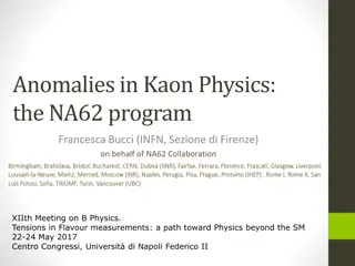 Insights into Kaon Physics: Unraveling Anomalies and New Discoveries