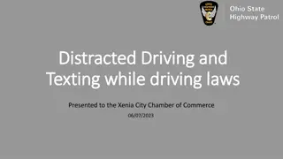 Distracted Driving Laws and Texting Regulations Overview