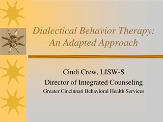 Dialectical Behavior Therapy (DBT) in Clinical Practice