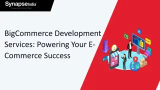 Innovative BigCommerce Development for High-Performing Stores