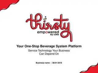 Thirsty: Your Ultimate Beverage System Platform for Businesses