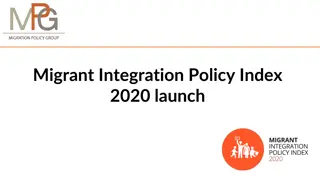 Integration Policies for Migrant Inclusion