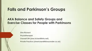 Falls and Parkinson's Support Program by Sine Rickard: Enhancing Lives Through Exercise Classes and Group Activities