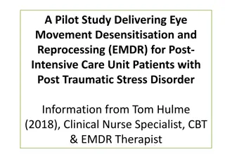 Delivering EMDR for PTSD in Post-ICU Patients: A Pilot Study by Tom Hulme