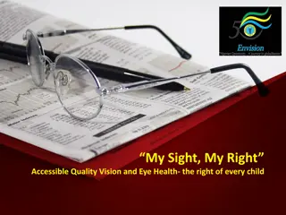 My Sight, My Right - Ensuring Quality Eye Health for Children