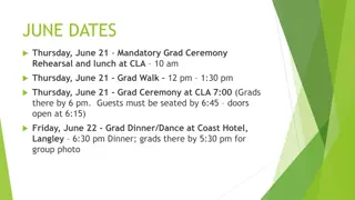 Langley Secondary School Graduation Events Information