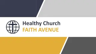 Building a Healthy Church Community through Faith Avenue Discipleship