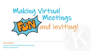 Enhancing Virtual Meetings: Strategies for Engagement & Innovation