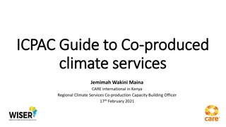 ICPAC Guide to Co-produced Climate Services