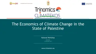 Economics of Climate Change in Palestine: National Workshop Study