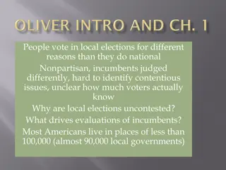 The Dynamics of Local Elections in the United States