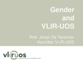 Gender Equality and Commitments for the Future in VLIR-UOS