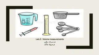 Understanding Volume Measurements in Lab Experiments