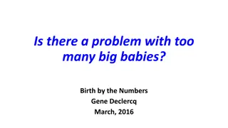 Understanding the Trends and Factors Behind Labor Inductions and Cesarean Births