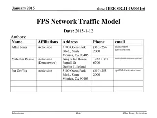 Network Traffic Analysis of Multiplayer FPS Games