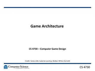 Insights into Computer Game Design