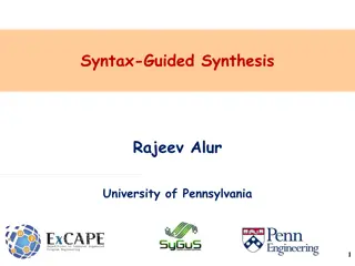 Understanding Syntax-Guided Program Synthesis and its Applications