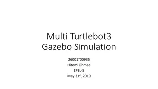 Multi Turtlebot3 Gazebo Simulation with Prepared Launch File