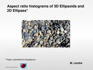 Analysis of 3D Ellipsoids and 2D Ellipses: Geophysics Study 2015