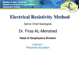 Understanding DC Resistivity Method in Geophysics