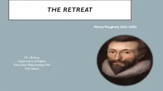 The Retreat - Poems by Henry Vaughan