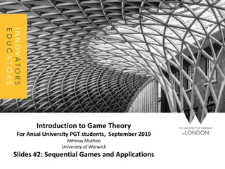 Sequential Games in Game Theory