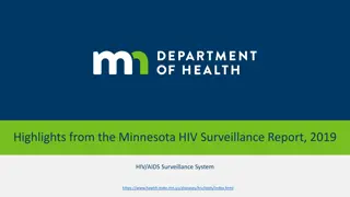 Insights from Minnesota HIV Surveillance Report, 2019