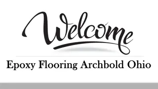 Epoxy Flooring Archbold Ohio