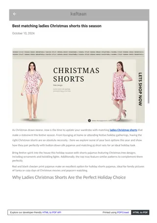 Holiday Comfort Meets Style: Ladies Christmas Shorts by Mini Apparels