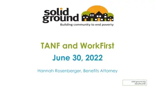 Understanding TANF Benefits and Guidelines