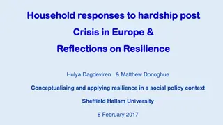 Exploring Household Responses to Hardship in Times of Crisis