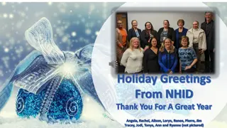 NHID Year-End Update and Holiday Greetings