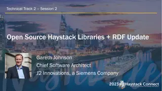 Cutting-Edge Open Source Haystack Libraries and RDF Updates by Gareth Johnson