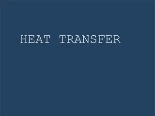 Heat Transfer: A Comprehensive Overview