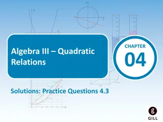 Quadratic Equations Practice: Factorization and Solutions