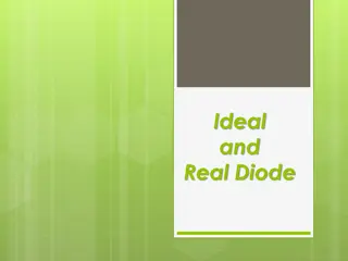 Ideal and Real Diodes in Electronics