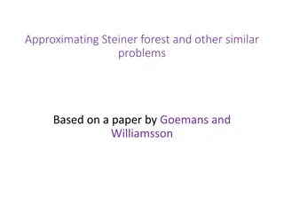 Approximating Steiner Forest and GW Primal-Dual Approach