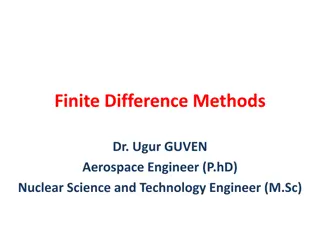 Overview of Finite Difference Methods in Computational Fluid Dynamics