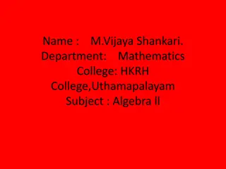 Algebraic Homomorphisms and Singular Transformations in Mathematics