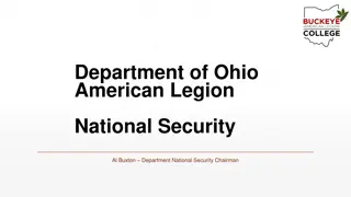 American Legion's Commitment to National Security